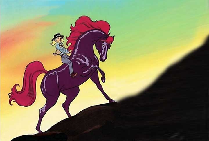 “Cavalo de Fogo” (1986): No Brasil, o desenho Cavalo de Fogo conquistou enorme popularidade, tendo sido exibido por quase 20 anos na TV aberta!