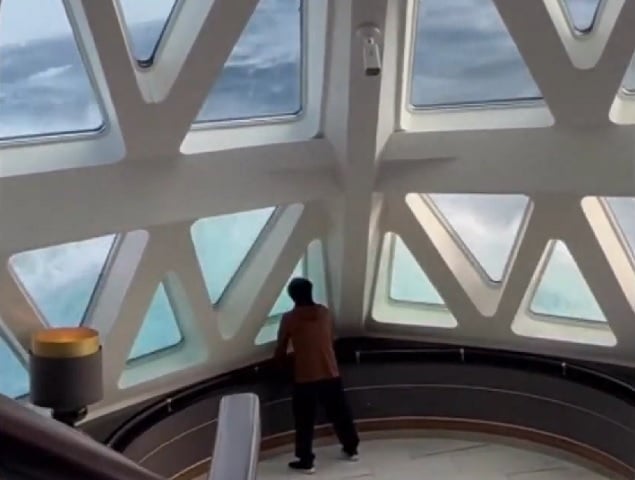 Apesar dos momentos desesperadores, Lesley Anne disse que a viagem foi segura. 