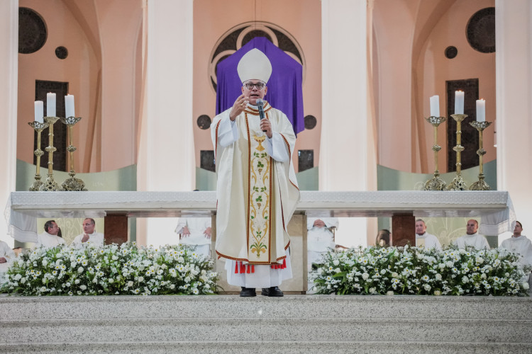 Missa de Lava Pés, na Catedral Metropolitana de Fortaleza