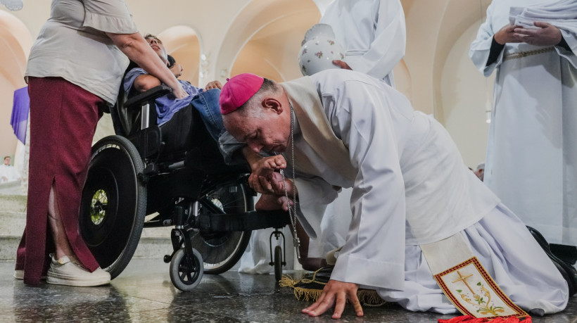 Missa de Lava Pés, na Catedral Metropolitana de Fortaleza