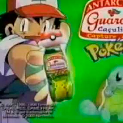 Outro grande sucesso entre as crianças era a pitchulinha. O Guaraná chegou a fazer promoções com a pokebola, que tinha um Pokemón surpresa dentro.