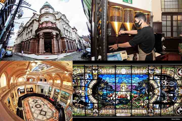 Museu do Café - Inaugurado em 1998, o prédio em estilo eclético apresenta exposições permanentes e temporárias que contam a história daquele que foi o principal produto de exportação brasileira entre o fim do século 19 e o início do século 20. 
