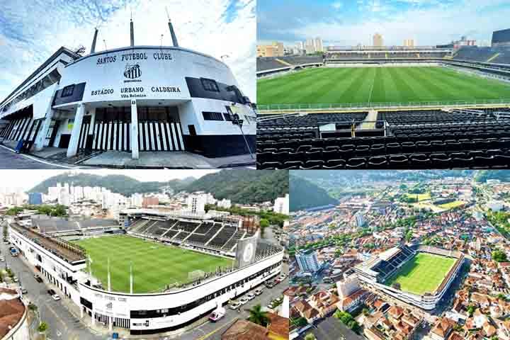 Estádio Urbano Caldeira - A tradicional Vila Belmiro, inaugurada em 12 de outubro de 1916, é a casa do Santos Futebol Clube. Palco histórico que viu nascerem craques como Pelé e Neymar, é um dos pontos mais conhecidos da cidade.