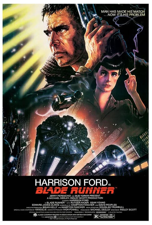 “Blade Runner” (1982): O filme é uma adaptação direta do romance de 1968 Androides Sonham com Ovelhas Elétricas?, do renomado autor de ficção-científica Philip K. Dick.