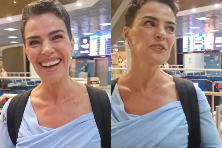 Por enquanto, não, disse ela. Mas tem uma chance?, questionou o fotógrafo. Tem, respondeu Arósio.