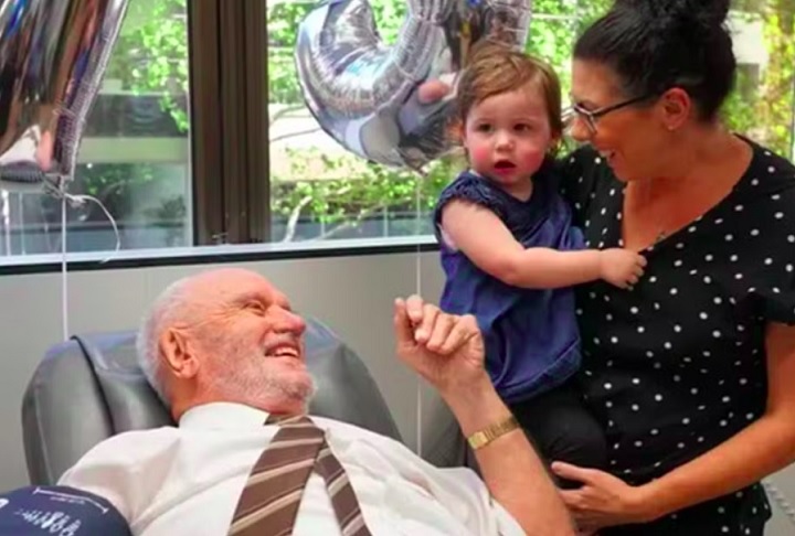 Ele sempre disse que não dói, e a vida que você salva pode ser a sua, acrescentou Tracey.