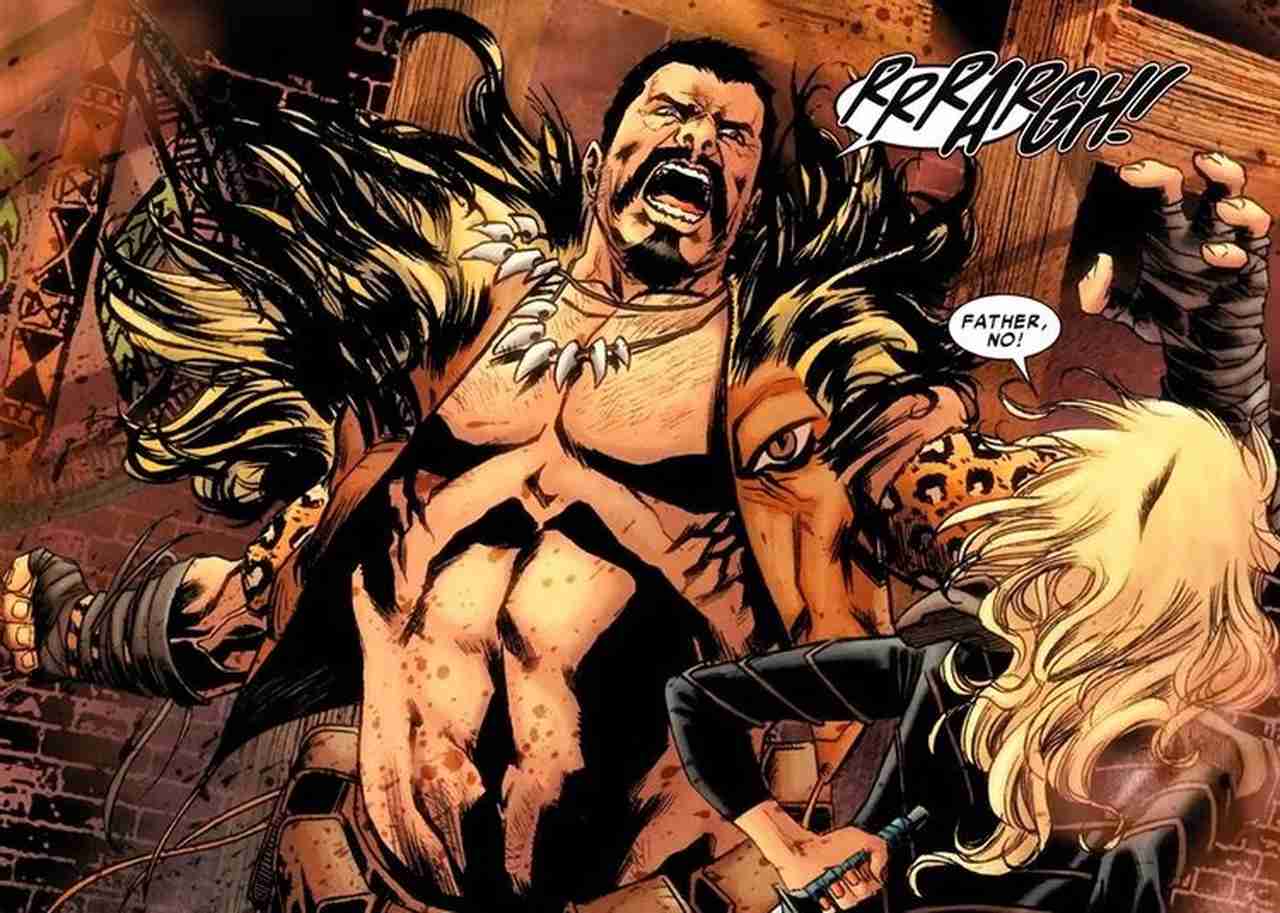 Kraven - Enfrentar este vilão é saber que ele estará olhando para você como um caçador encara a sua presa.