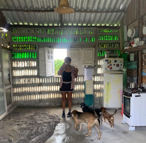 Nosso diálogo é para que as pessoas, os poderes e empresas entendam quanto é viável e funcional a ecologia e sustentabilidade para replanejar a questão habitacional, disse Maria Gabrielly.