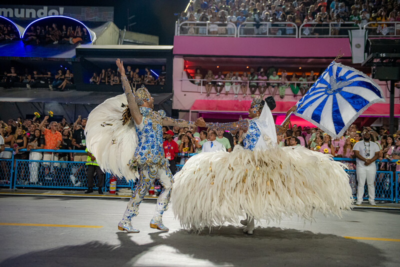 Na sequência do primeiro dia de desfiles, a Portela, escola com mais títulos na história do Carnaval, será a terceira a entrar na Marquês de Sapucaí..