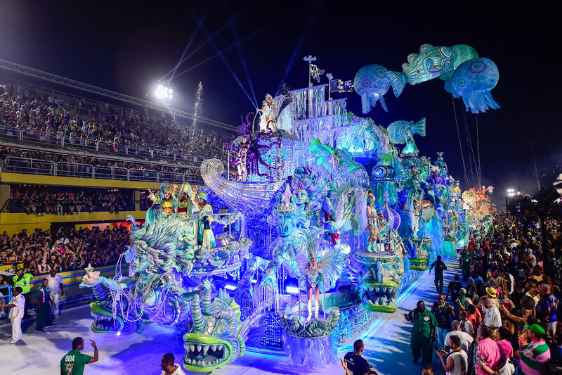 Vice-campeã do último carnaval, a Acadêmicos do Grande Rio será a terceira a entrar na Marquês de Sapucaí, na busca pelo segundo título de sua história. 