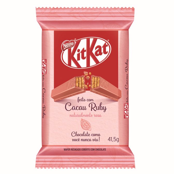 O chocolate ruby é feito num processo de fermentação desse tipo de cacau. 