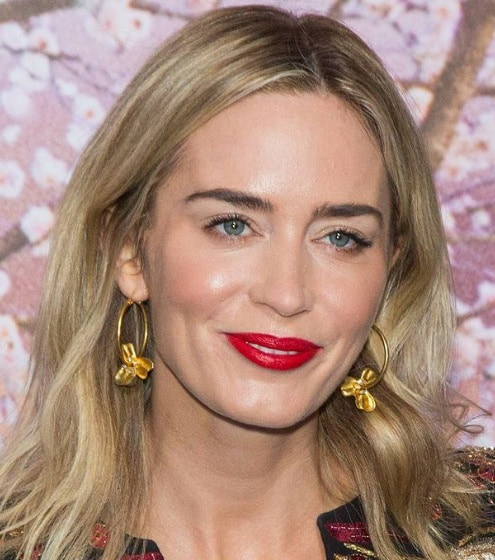 Emily Blunt - A atriz britânica disse os TOCs começaram na infância, quando contava os postes e estalava a língua ao passar por eles. 