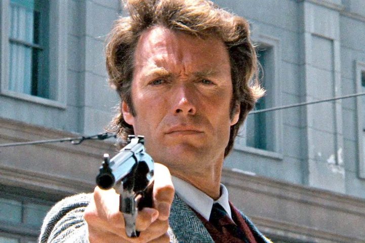 Clint tem 8 indicações ao Oscar. Venceu por direção e filme em Imperdoáveis e Menina de Ouro. Um de seus maiores papéis foi o inspetor Harry Callahan em Dirty Harry (foto). O personagem estreou em 1971 e teve outros 4 filmes.