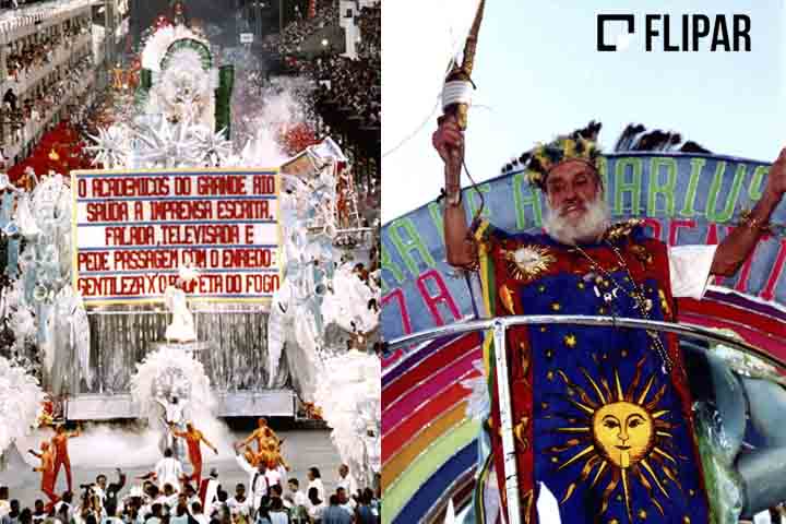 Em 2001, o Profeta Gentileza foi enredo da Acadêmicos do Grande Rio, no carnaval carioca. O carnavalesco Joãozinho Trinta surpreendeu apresentando um voo de astronauta em plena Sapucaí.  Ele explicou a ligação desse voo com Gentileza: Vivemos uma era espacial e temos tanta fome, pobreza e violência. É um contraste que ainda não foi resolvido.