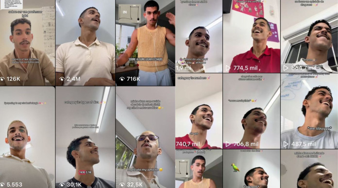 "Teacher Vicro" reúne milhares de seguidores no Instagram e no TikTok