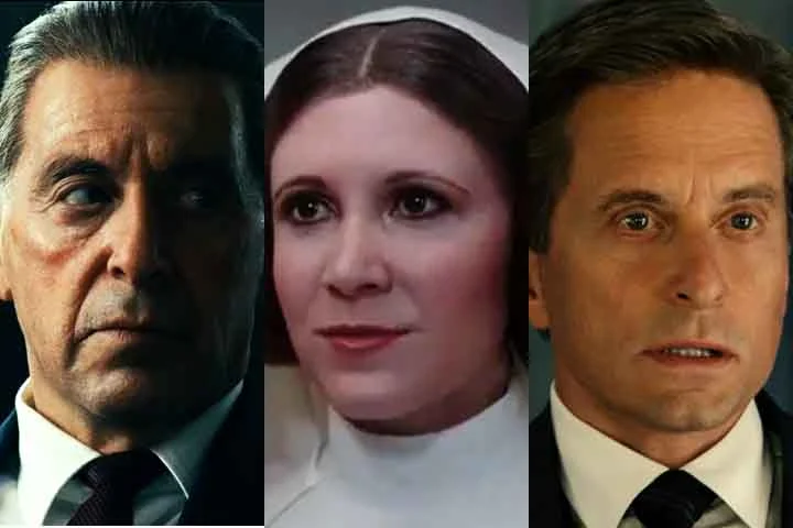 O Flipar mostra a seguir casos de astros e estrelas que surgiram nas telonas rejuvenescidos por inteligência artificial.