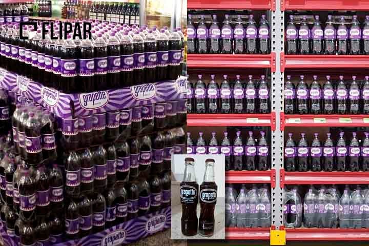 O Grapette continua no mercado até os dias atuais. Além do tradicional sabor uva, é possível encontrar em alguns estados na versão uva verde e framboesa. 
