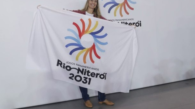 Proposta faz menção a ponte que liga as cidades, o sol e a paixão pelo esporte