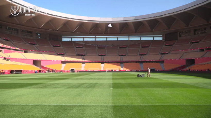 La Cartuja está pronta para sediar final da Copa do Rei