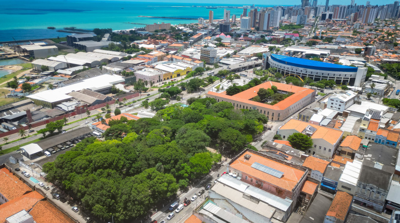 FORTALEZA, CEARÁ,  BRASIL- 28.04.2025: Nordeste Insurgente, Passeio Público ou Praça dos Mártires. (Foto: Aurélio Alves/Jornal O POVO)