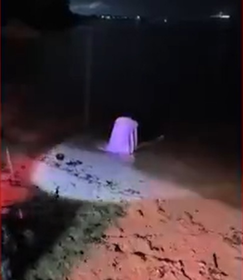 As imagens do momento misterioso viralizaram nas redes sociais e já contam com mais de 7,5 milhões de visualizações (até este dia 29/04).