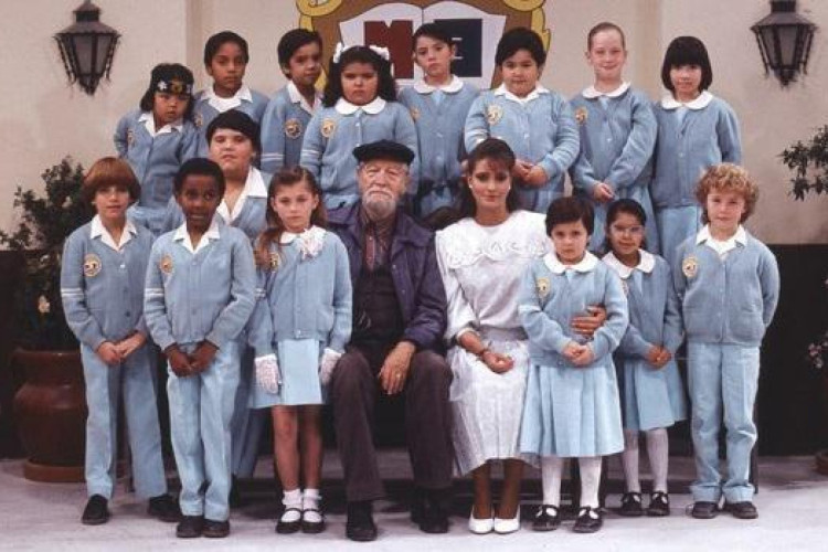 Elenco da novela Carrossel (1991).