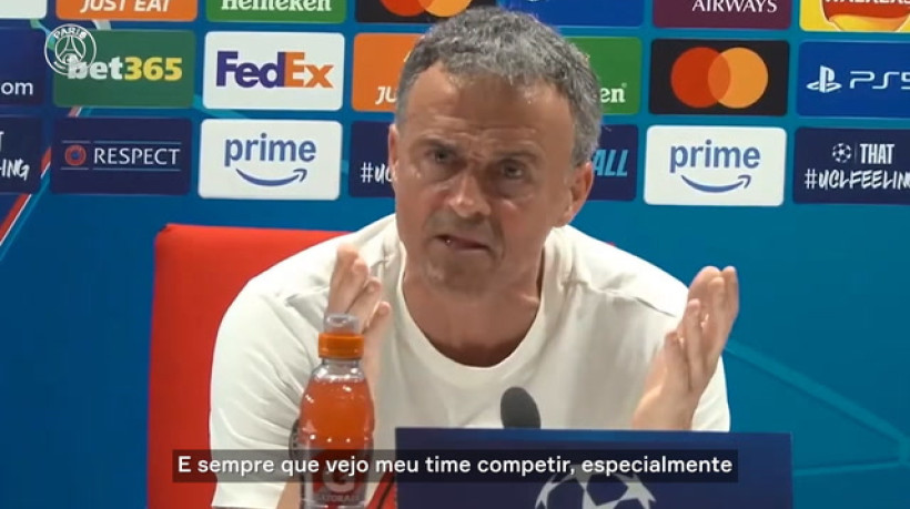 Luis Enrique relata clima de otimismo da torcida na UEFA Champions League