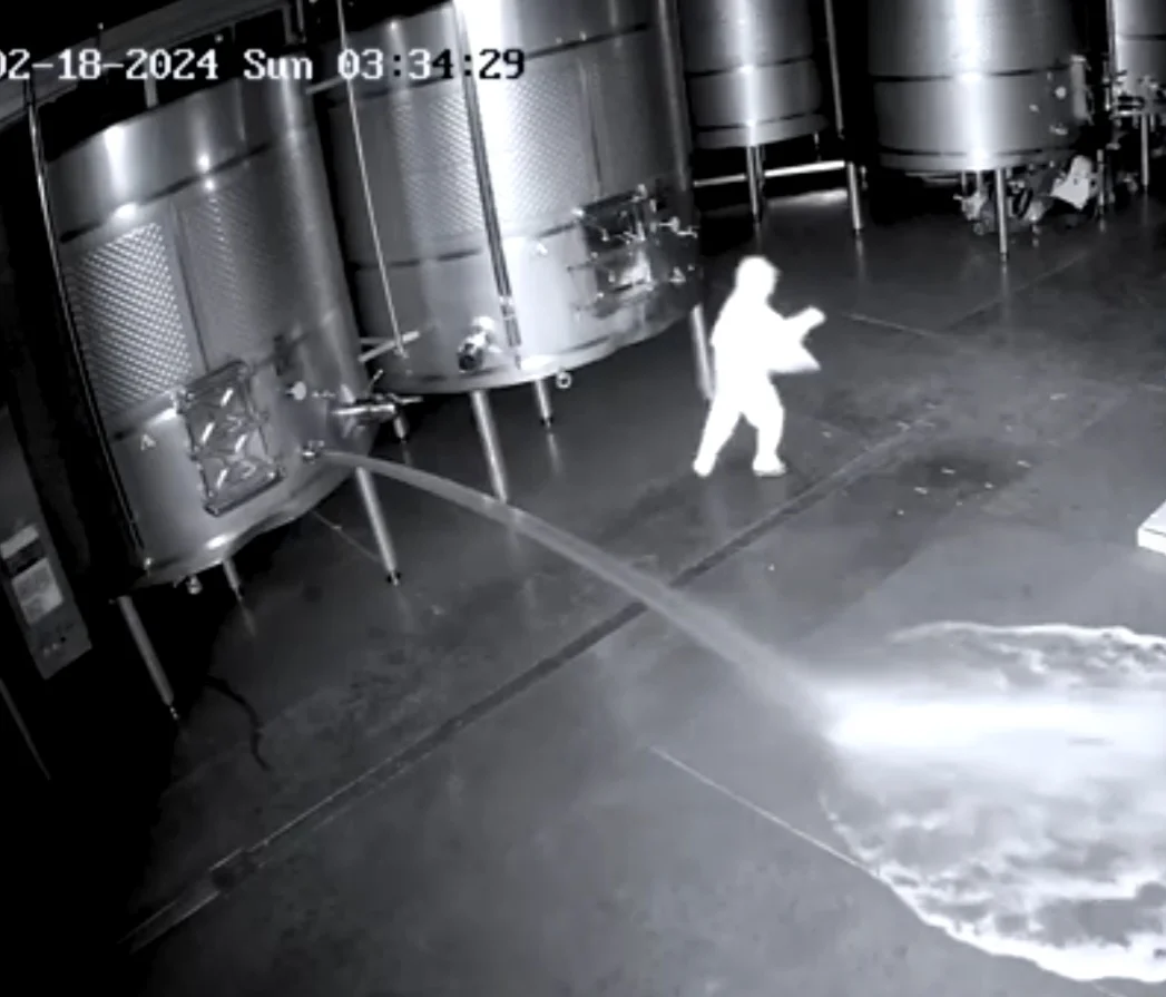 De acordo com as investigações, a mulher - que não teve a identidade revelada - foi demitida e se vingou abrindo barris gigantescos da adega Cepa 21. A empresa informou que o prejuízo foi de  2,5 milhões de euros (R$ 16 milhões).