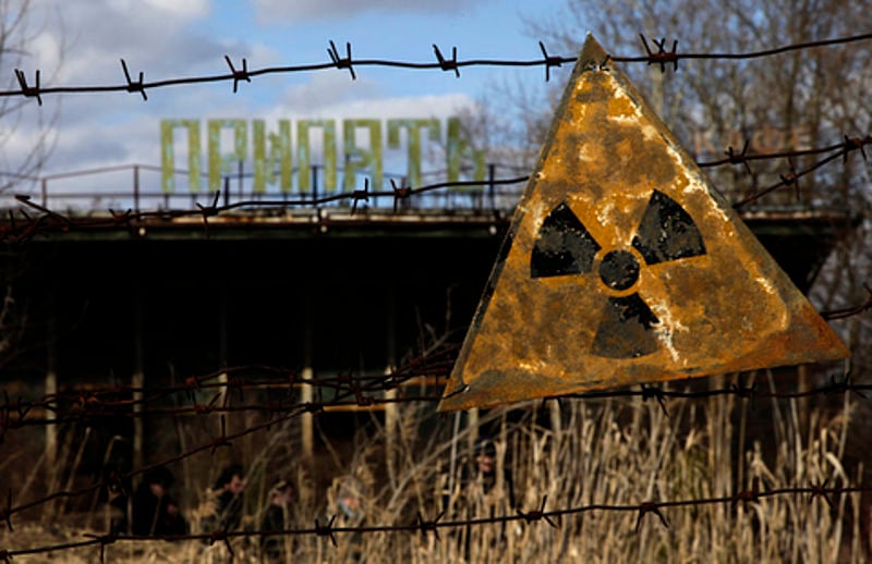 O acidente nuclear em Chernobyl , ocorrido em 25/4/1986, foi um dos maiores desastres da história mundial. Na ocasião, o território fazia parte da União Soviética.