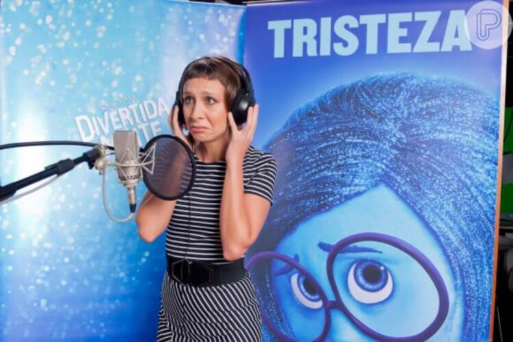 A humorista Katiuscia Canoro é outra que está em Divertida Mente 2. Ela faz, mais uma vez, a dublagem da personagem Tristeza, assim como aconteceu na primeira animação,  'Divertida Mente', em 2015. 