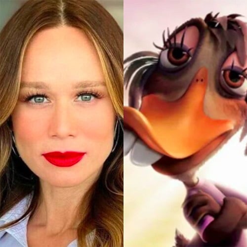 Mariana Ximenes / Pata Feia - O Galinho Chicken Little (2005): Também conhecida também como Hebe Marreca, Pata Feia é amiga de Chiken Little na história do filme. 