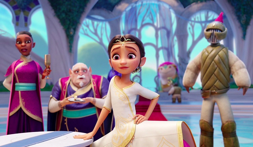 A atriz também dublou a personagem principal no longa de animação da Netflix Enfeitiçados, que estreou em novembro de 2024.