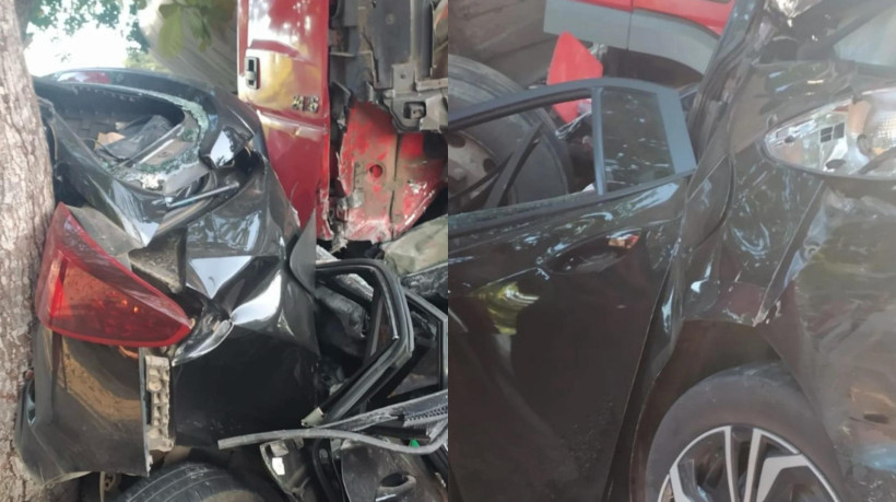 Colisão entre carro e caminhão deixa cinco mortos em rodovia no Ceará