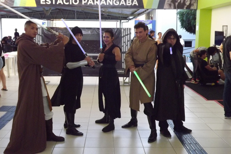 Eventos anteriores do grupo "Star Wars Ceará", com cosplays.