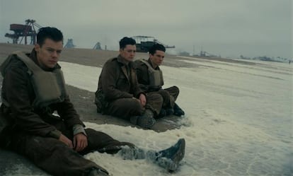 Dunkirk (2017)
Dirigido por Christopher Nolan, estrelado por Fionn Whitehead e Tom Hardy, retrata a evacuação de soldados na Segunda Guerra. Zimmer utilizou um efeito sonoro baseado no tic-tac de um relógio, aumentando a tensão do filme.
