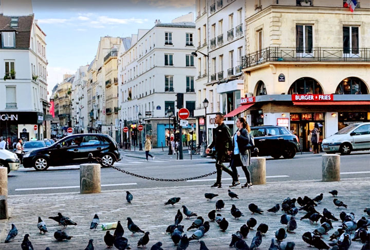 Strasbourg, em Paris, é considerado o centro cultural de Paris e encontra-se em sétimo lugar neste ranking. O Hotel Grand Amour é um ponto turístico.