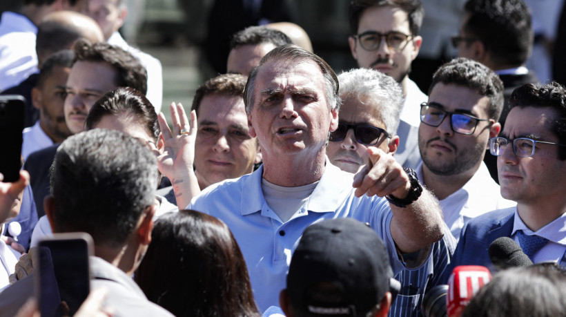 O ex-presidente Jair Bolsonaro