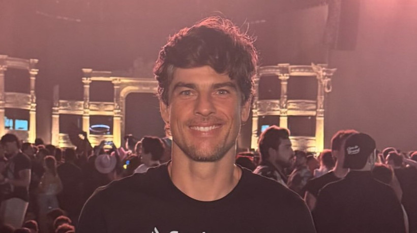 Evandro Soldati esteve presente em show de Lady Gaga no Rio de Janeiro