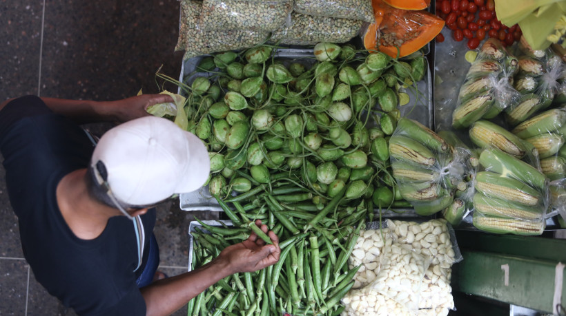 Milho, feijão, jerimum e maxixe. Como está a venda de produtos típicos do inverno no Mercado São Sebastião?