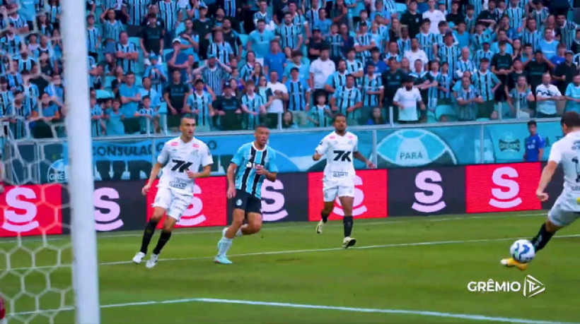 Grêmio vence o Santos na Arena; veja o gol de Kike Oliveira