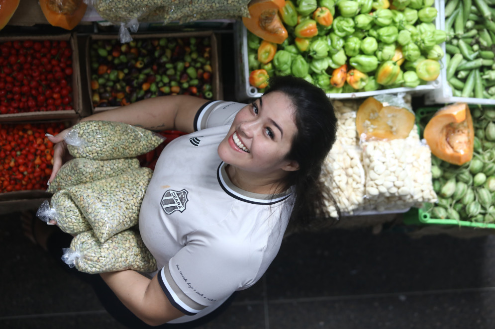 A comerciante Beatriz Rodrigues Holanda