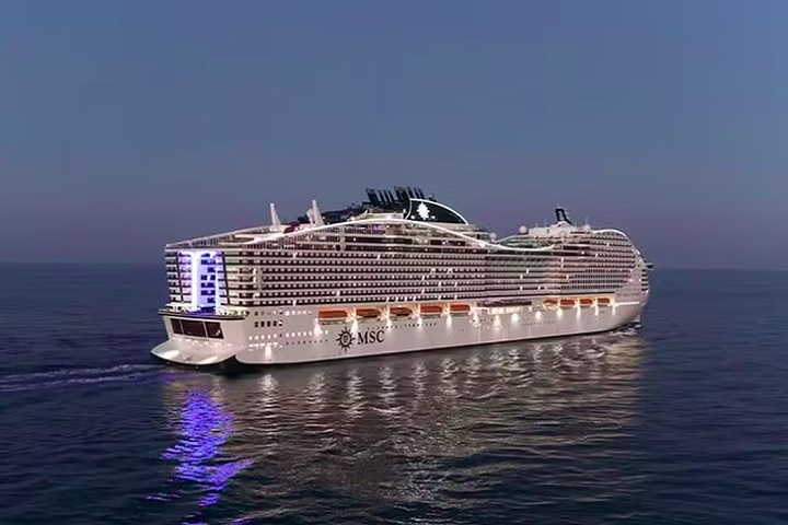 MSC World Europa: Lançado em 2022, é outro navio da MSC Cruzeiros. Acomoda até 6 mil passageiros em 2.626 cabines. Um dos destaques é uma experiência exclusiva no Yacht Club, que oferece diversas opções de bares e lounges.