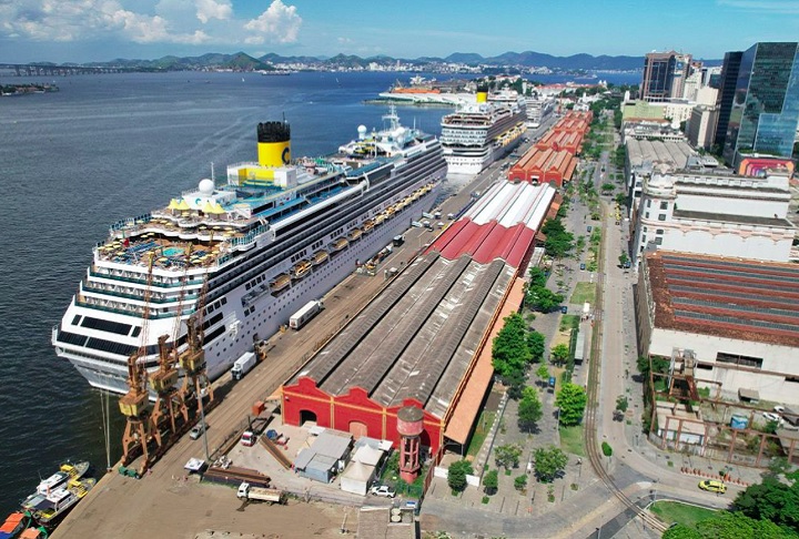 Na América Latina, o Brasil também foi premiado e venceu categorias como Melhor Terminal de Cruzeiros (Pier Mauá, no Rio - foto), Melhor Destino de Cruzeiro Fluvial e Melhor Agência de Viagens de Cruzeiros (R11 Travel).