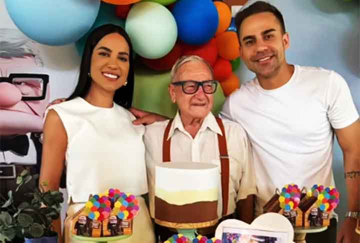 As imagens circularam nas redes sociais e receberam milhares de curtidas . “90 anos do vô e o tema foi Up: Altas Aventuras por um novo motivo”, escreveu a neta de Antônio Massei em uma postagem no TikTok.
