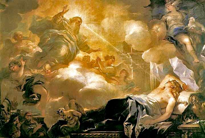 Diante de Deus, Salomão pediu, durante um sonho, sabedoria para governar seu povo. “Deus disse que, por ele não ter pedido riquezas, bens, honras e vitórias sobre os inimigos, lhe seriam concedidos mais bens, sabedoria e conhecimento.