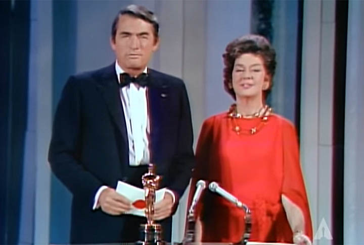 O jovem padre idealista de As Chaves do Reino (1944) e o repórter exemplar de A Luz É para Todos (1947), em sua denúncia do antissemitismo, também foram trabalhos reconhecidos com indicações ao prêmio da Academia.