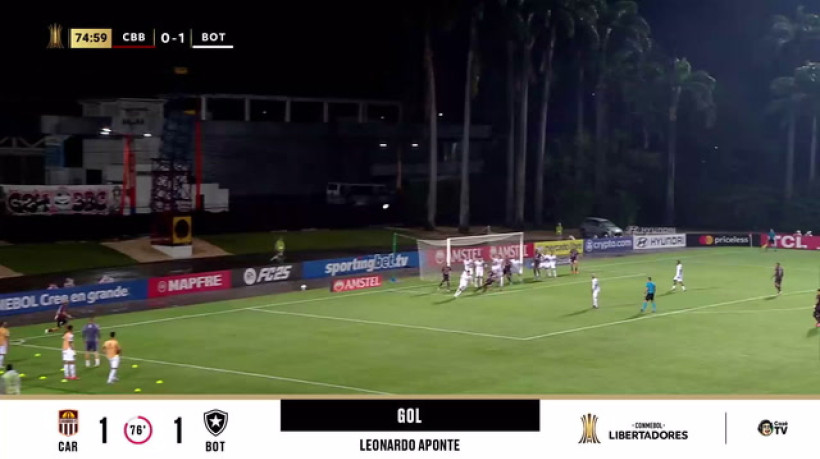 Defesa falha e Botafogo sofre empate na Venezuela; assista