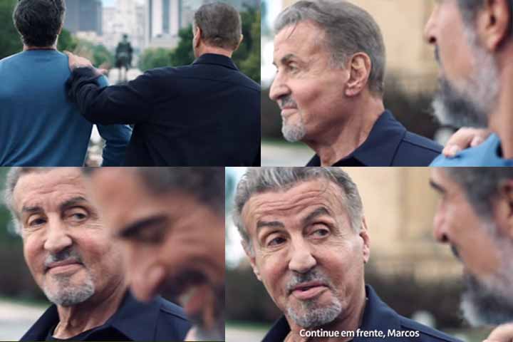 Em 2023, Mion realizou o sonho de gravar um comercial com um dos maiores astros de Hollywood: Sylvester Stallone. A icônica escadaria do Museu de Arte de Filadélfia, nos Estados Unidos, que serviu de cenário para Rocky, marcou o encontro entre fã e ídolo.