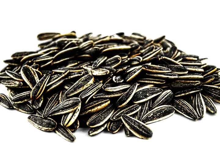 As sementes de girassol também são uma ótima fonte de biotina e proteína para estimular a produção de queratina. Rica também em vitamina E, cobre, selênio e ácido pantotênico. 

