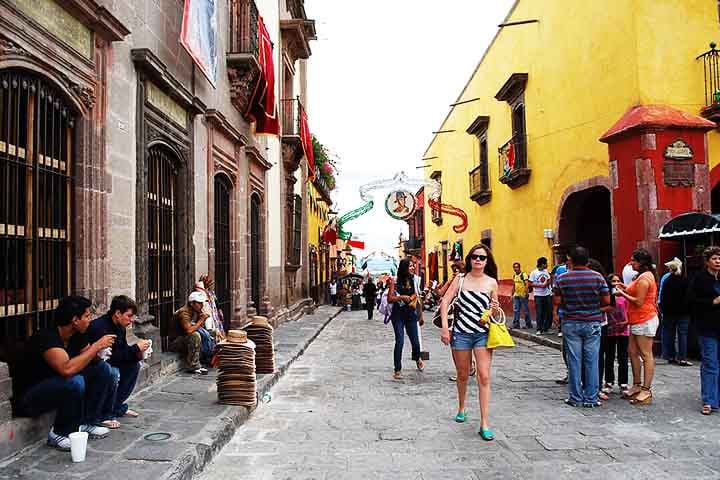 San Miguel de Allende, México: Fundada pelo monge franciscano Juan de San Miguel, esta cidade no estado de Guanajuato foi o primeiro assentamento espanhol da região central do México.